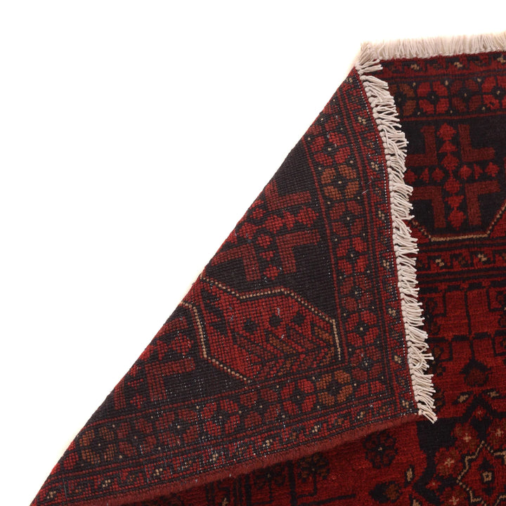 Afghan Khal Mohammadi Rug 3' 5" x 4' 8" Hand-Knotted | No. AL31469