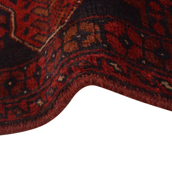 Afghan Khal Mohammadi Rug 3' 5" x 4' 8" Hand-Knotted | No. AL31469