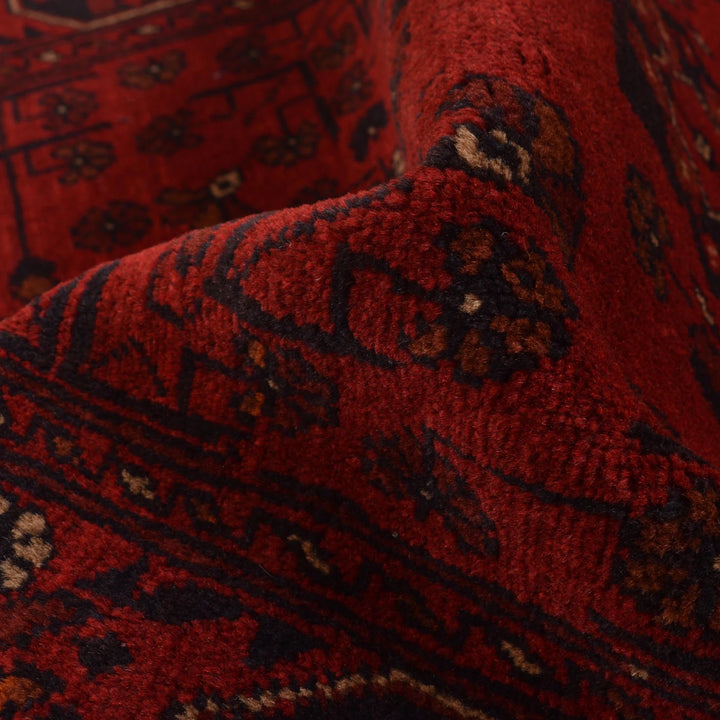 Afghan Khal Mohammadi Rug 3' 5" x 4' 8" Hand-Knotted | No. AL31469