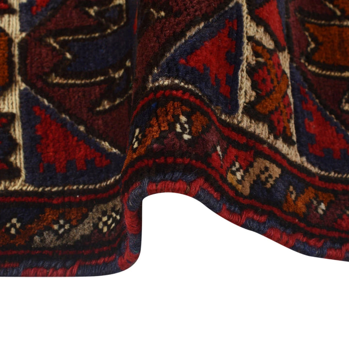 Beige Afghan Barjista Kilim Rug 4' 7" x 6' 2" Flat-Weave | No. AL32495