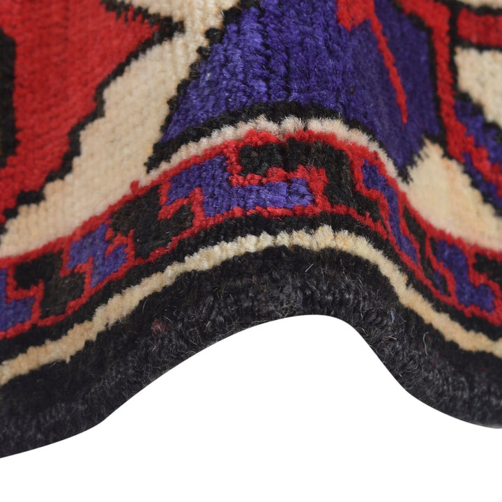 Afghan Baluchi Rug 3' 10" x 6' 2" Hand-Knotted | No. AL32496
