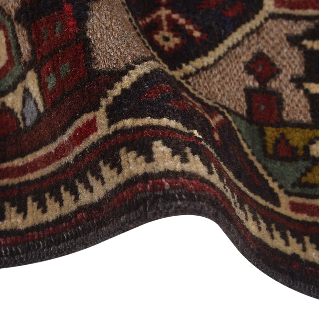 Afghan Pictorial Rug 4' 5" x 6' 6" Hand-Knotted | No. AL32587