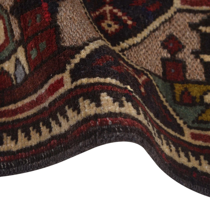 Afghan Pictorial Rug 4' 5" x 6' 6" Hand-Knotted | No. AL32587