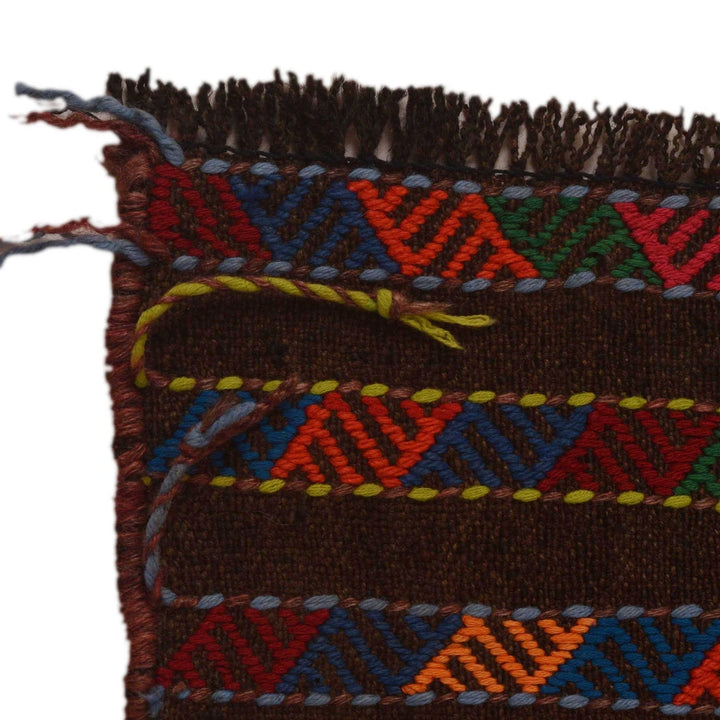 Afghan Kilim Rug 2' 6" x 7' 3" Flat-Weave | No. AL32745