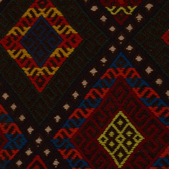Afghan Kilim Rug 2' 6" x 7' 3" Flat-Weave | No. AL32745