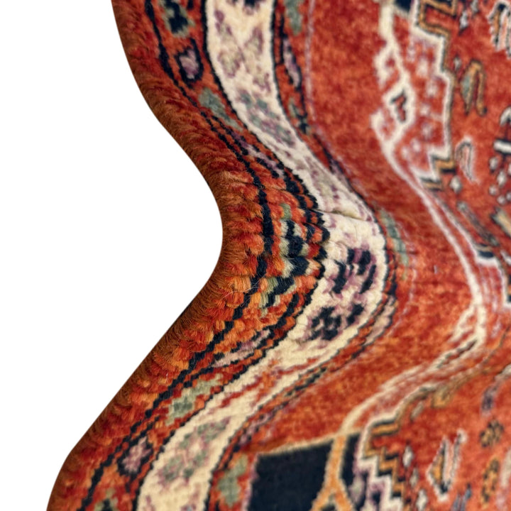 Shiraz Rug 5' 0" x 6' 3" Hand-Knotted | No. AL33070