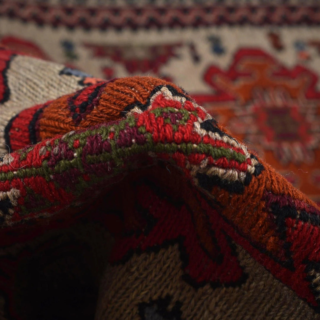 Afghan Maliki Kilim Rug 4' 2" x 6' 7" Flat-Weave | No. AL33224