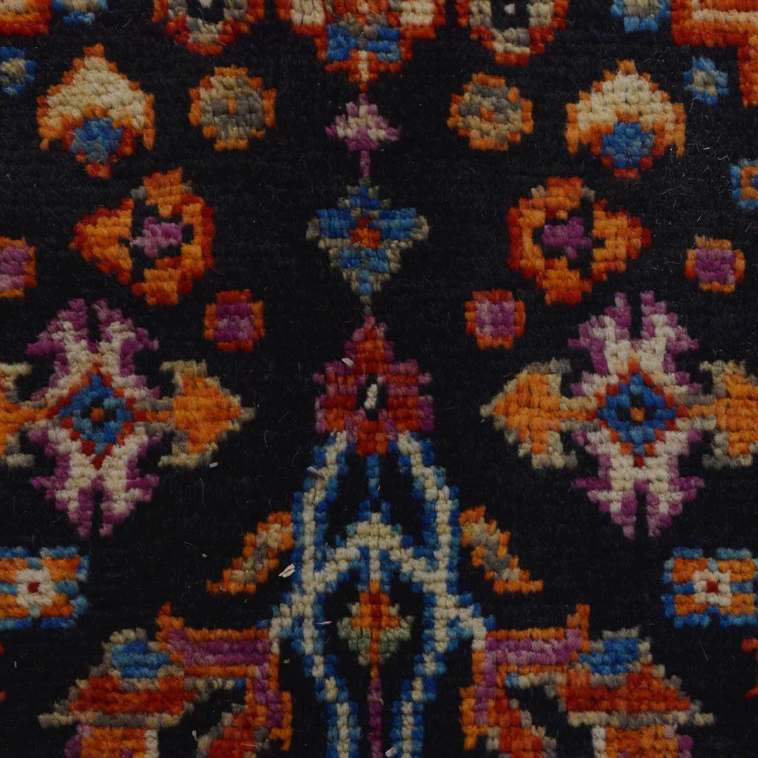 Red Afghan Sherazi Rug 5' 5" x 7' 9" Hand-Knotted | No. AL33345
