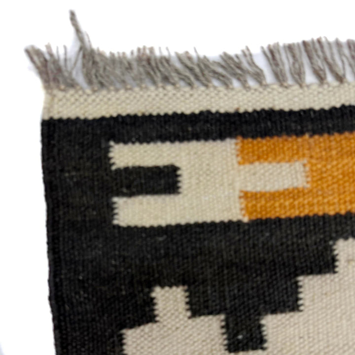 Afghan Vegetable Kilim Rug 5' 4" x 7' 10" Flat-Weave | No. AL334599