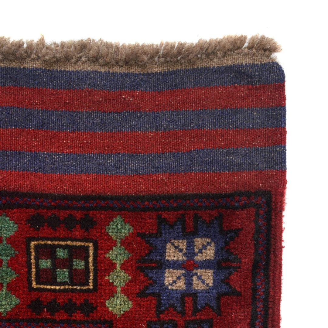 Afghan Animal Pictorial Rug 4' 6" x 6' 0" Hand-Knotted | No. AL33977
