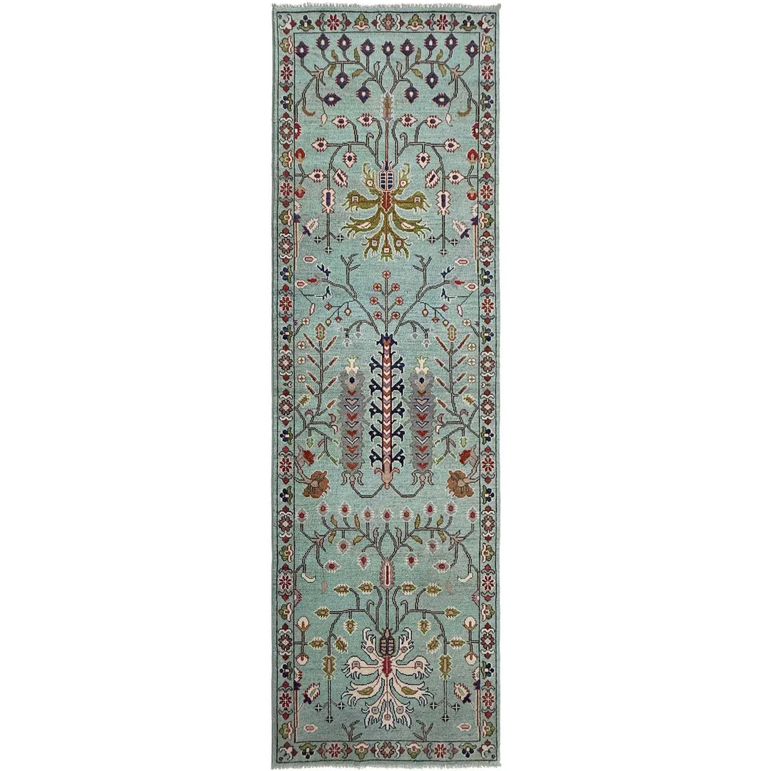Hand knotted Contemporary Style Sultani Rug Runner 2' 11" x 9' 7" - No. AL34133