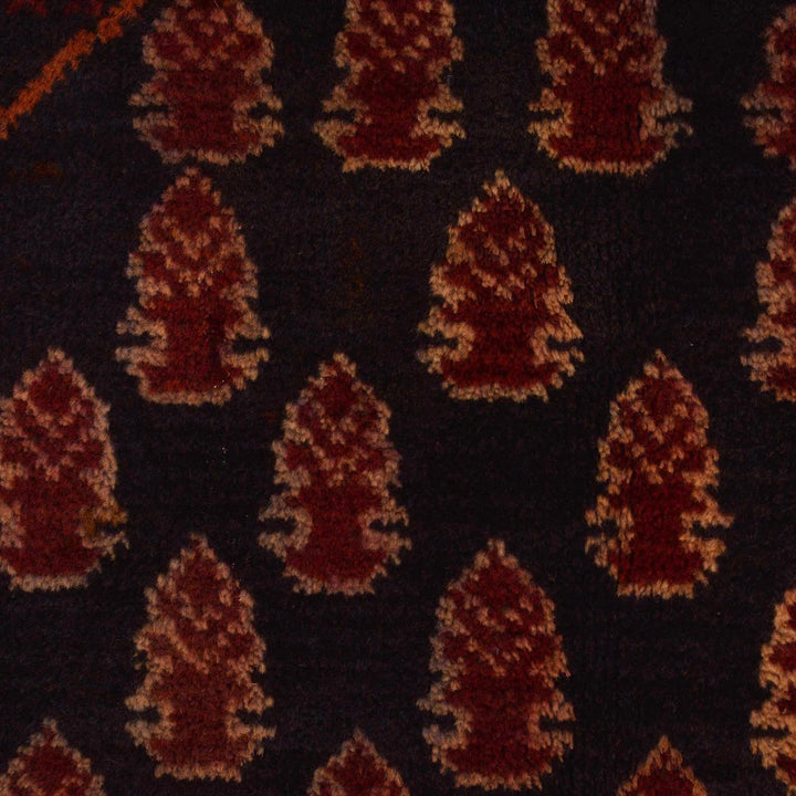 Afghan Prayer Rug 2' 8" x 4' 2" Hand-Knotted | No. AL34220