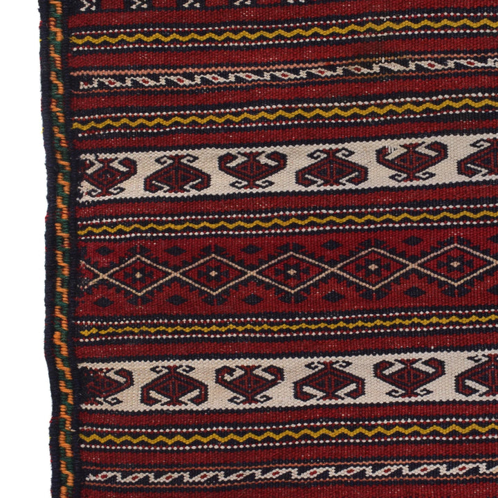 Afghan Kilim Rug 2' 3" x 3' 3" Flat-Weave | No. AL35411