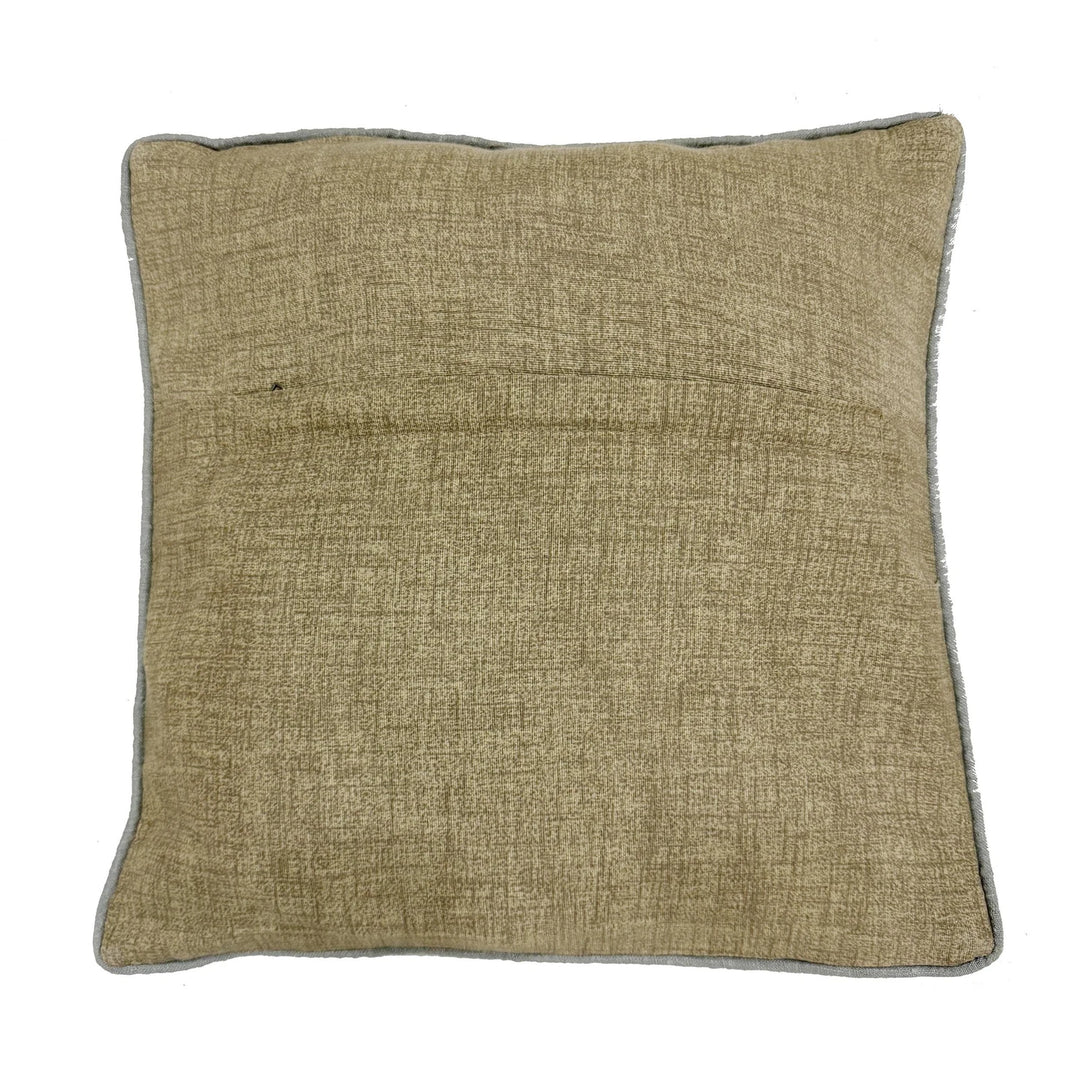 Afghan Kilim Cushion Cover 1' 5" x 1' 5" Flat-Weave | No. AL358442