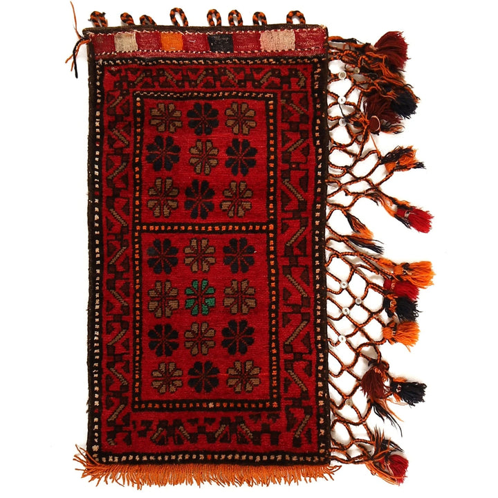 Afghan Balisht Rug 1' 9" x 3' 3" Hand-Knotted | No. AL36125