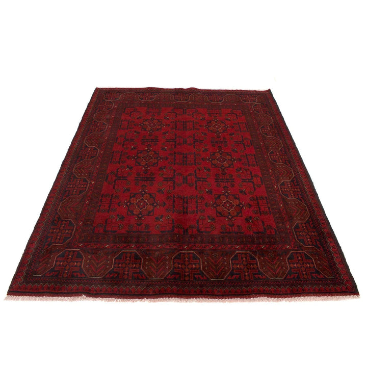 Afghan Khal Mohammadi Rug 4' 11" x 6' 4" Hand-Knotted | No. AL36250