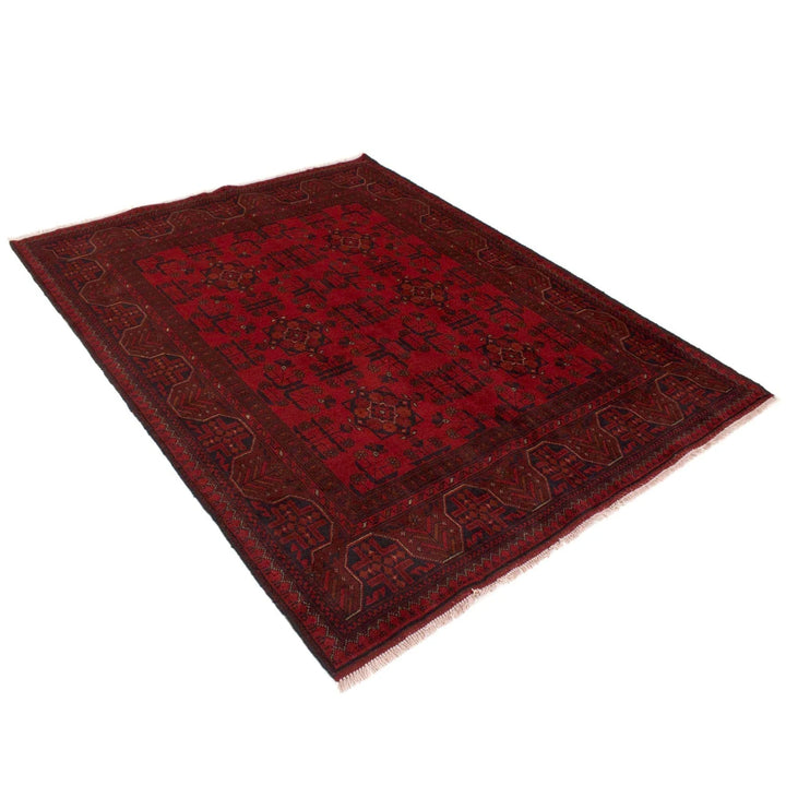 Afghan Khal Mohammadi Rug 4' 11" x 6' 4" Hand-Knotted | No. AL36250