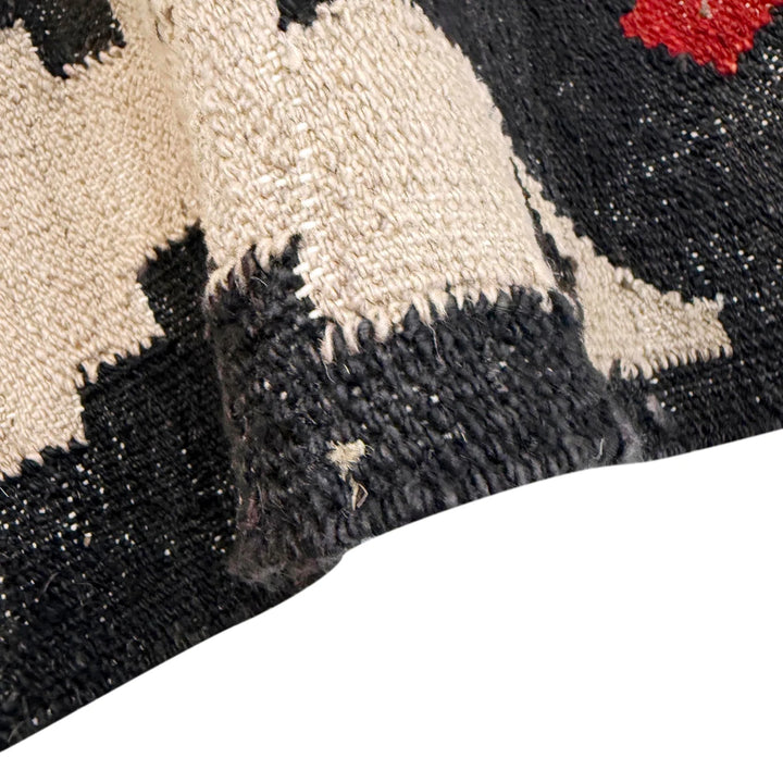 Afghan Vegetable Kilim Rug 5' 8" x 8' 5" Flat-Weave | No. AL371421