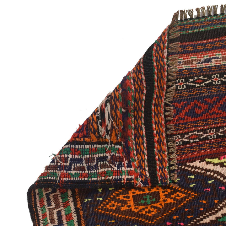 Afghan Laghari Kilim Rug 4' 6" x 6' 2" Flat-Weave | No. AL37199
