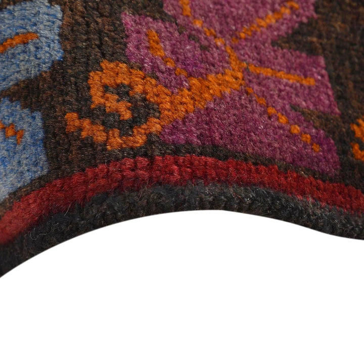 Afghan Baluchi Rug 3' 1" x 4' 6" Hand-Knotted | No. AL37581