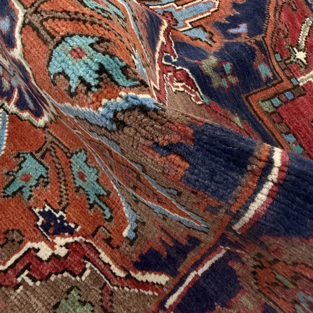 Afghan Heriz Rug 2'7" x 4'1" Hand-Woven | No. AL37716