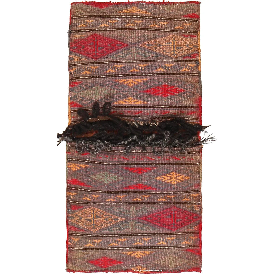 Handmade Saddle Bag Kilim 1' 11" x 4' 1" - No. AL37723