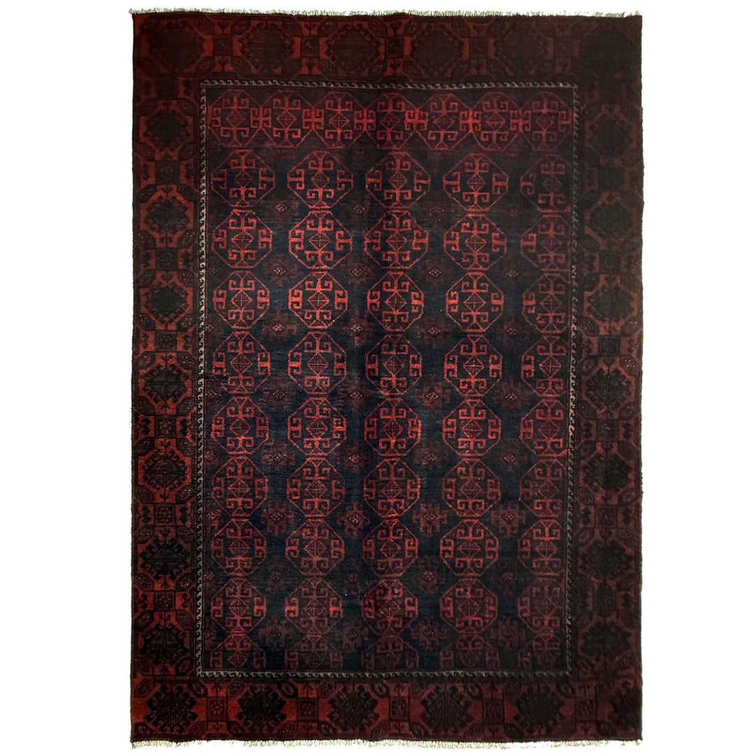 Multicolor Kashan Rug 4' 10" x 7' 4" Hand-Knotted | No. AL37905