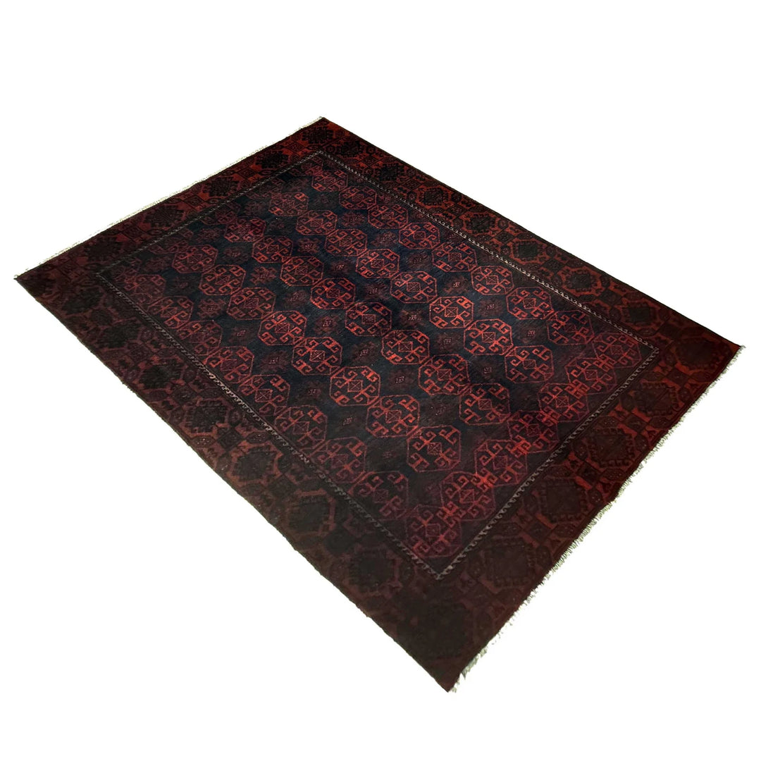 Multicolor Kashan Rug 4' 10" x 7' 4" Hand-Knotted | No. AL37905