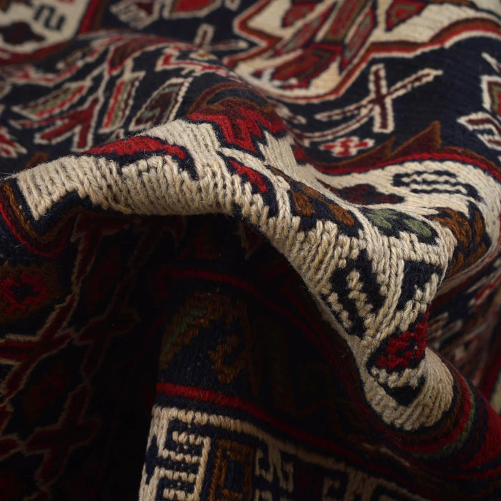 Afghan Maliki Kilim Rug 3' 8" x 6' 4" Flat-Weave | No. AL38219