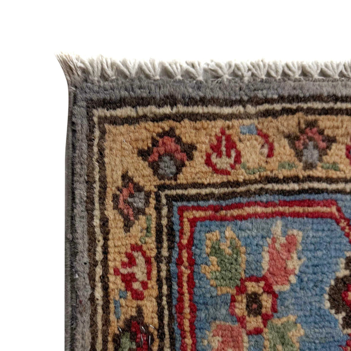 Afghan Waziri Runner Rug 2' 7" x 9' 10" Hand-Knotted | No. AL38402