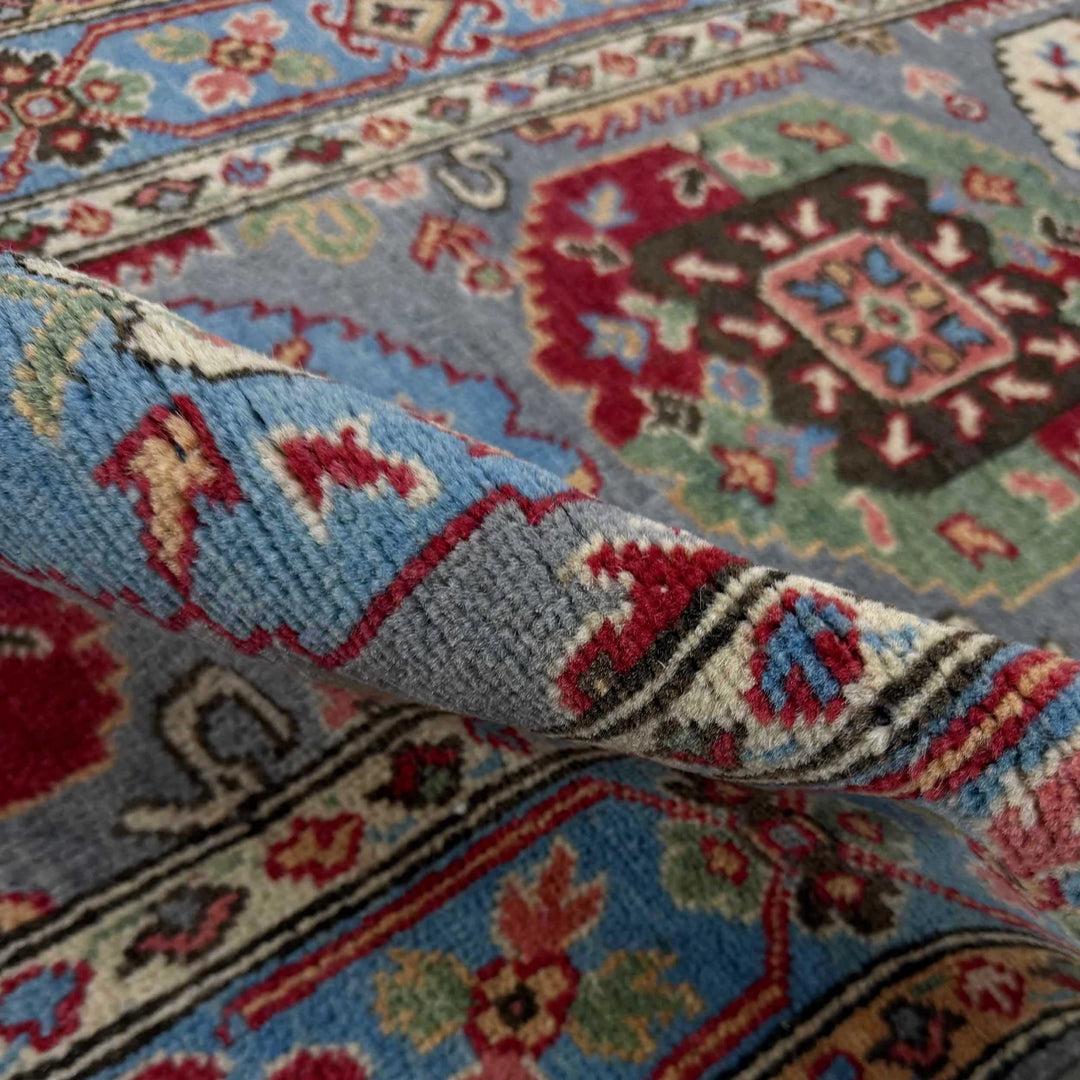 Afghan Waziri Runner Rug 2' 7" x 9' 10" Hand-Knotted | No. AL38402