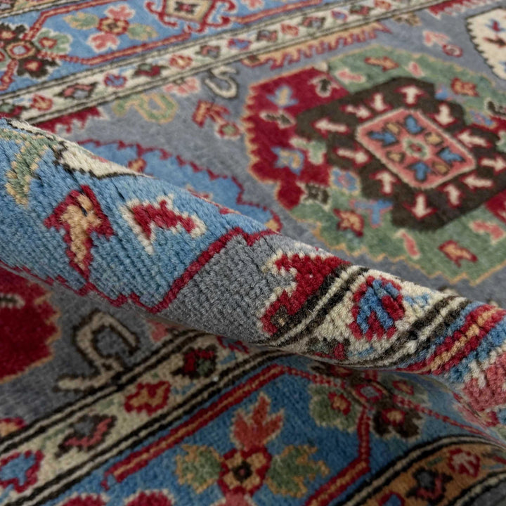 Afghan Waziri Runner Rug 2' 7" x 9' 10" Hand-Knotted | No. AL38402