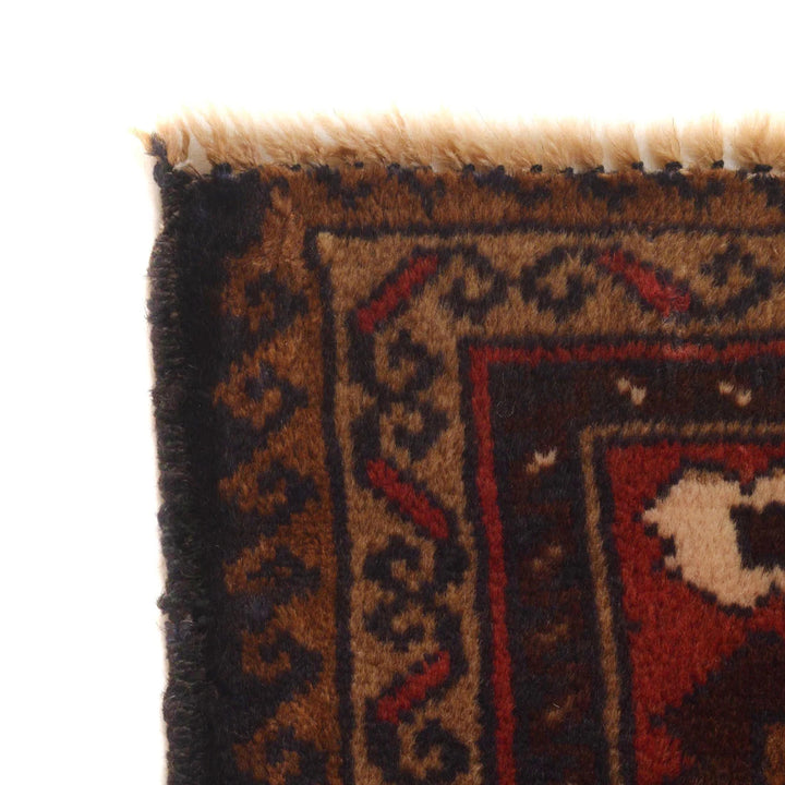 Afghan Baluchi Rug 3' 5" x 6' 6" Hand-Knotted | No. AL39074
