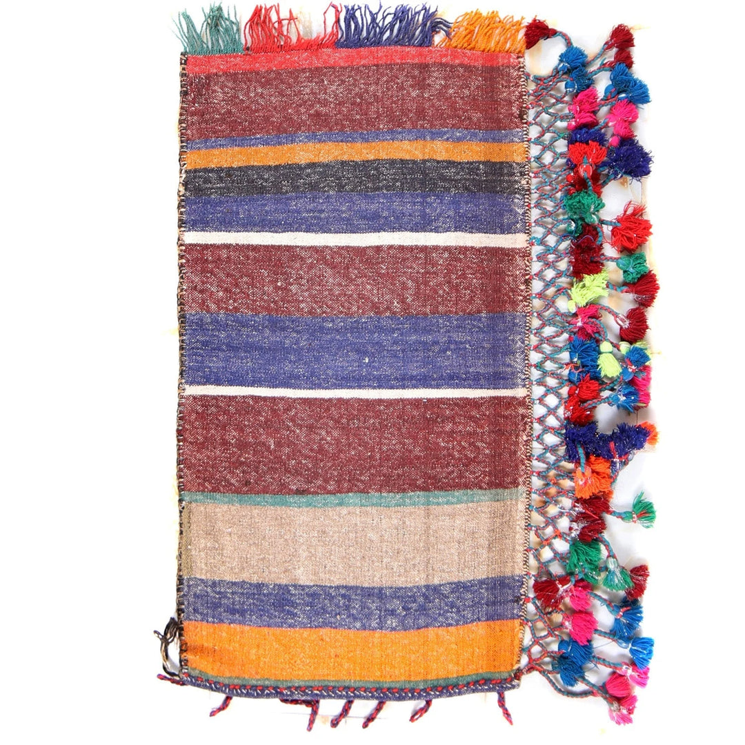 Afghan Baluchi Rug 1' 8" x 3' 3" Hand-Knotted | No. AL39180