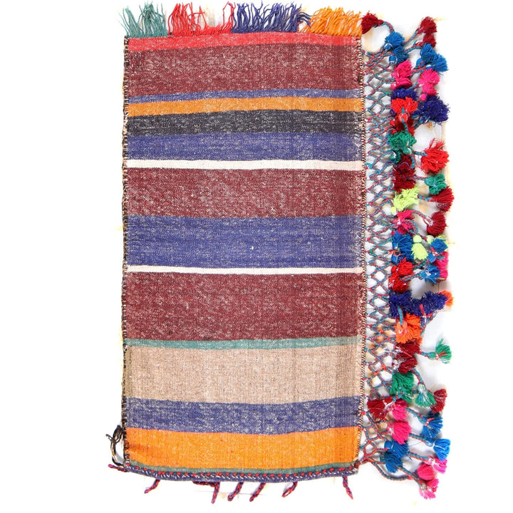 Afghan Baluchi Rug 1' 8" x 3' 3" Hand-Knotted | No. AL39180
