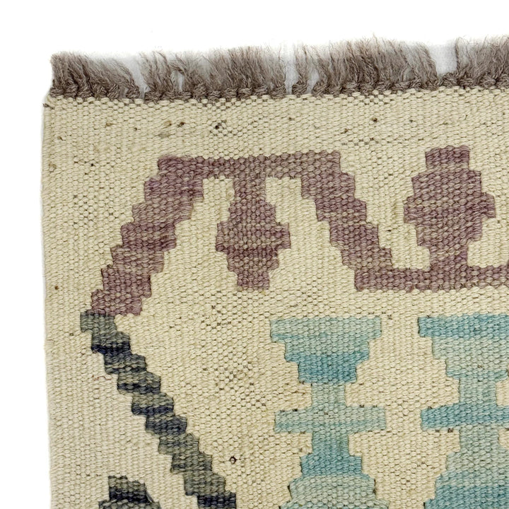 Afghan Kilim Rug 2' 6" x 4' 0" Flat-Weave | No. AL39912