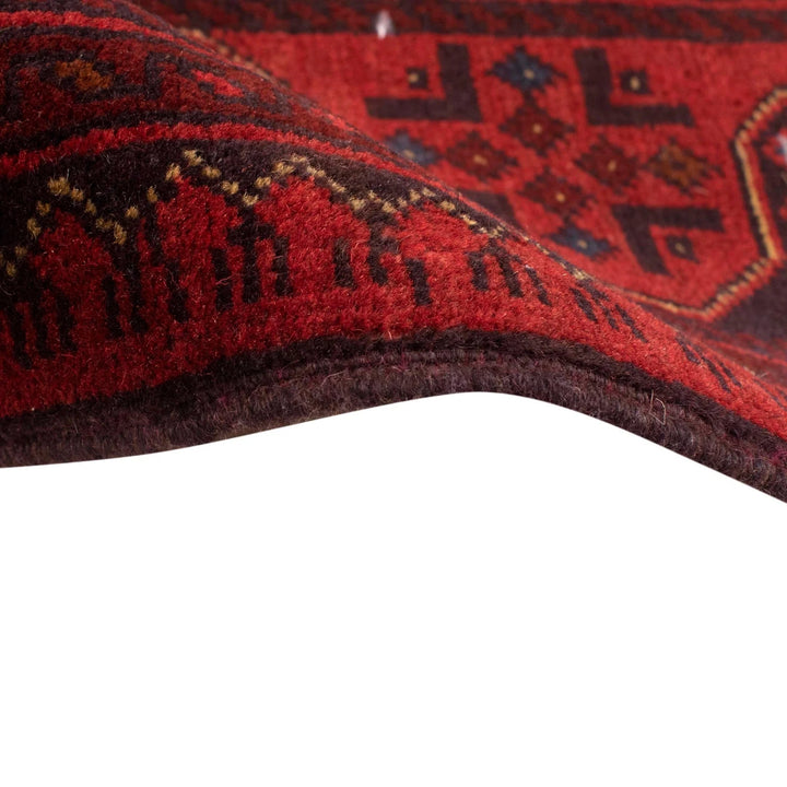 Afghan Khal Mohammadi Rug 3' 6" x 4' 11" Hand-Knotted | No. AL40060