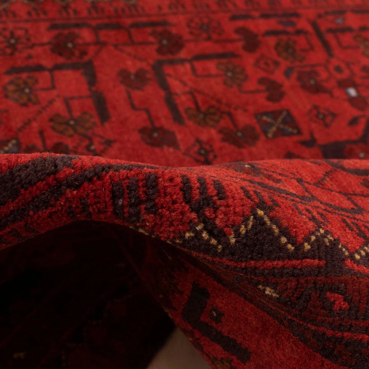 Afghan Khal Mohammadi Rug 3' 6" x 4' 11" Hand-Knotted | No. AL40060
