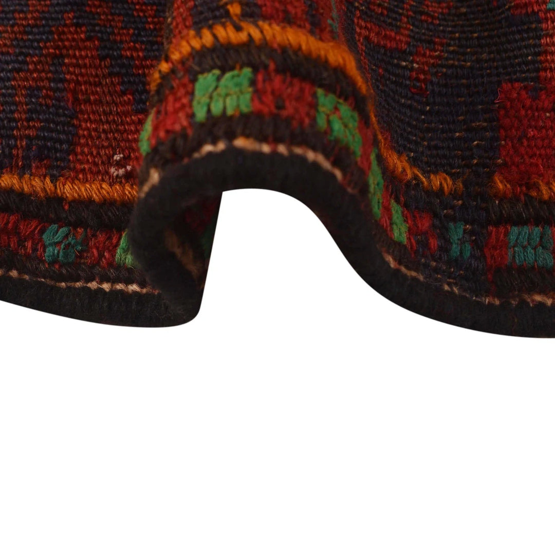 Afghan Laghari Kilim 4' 11" x 7' 10" Flat-Weave | No. AL40400