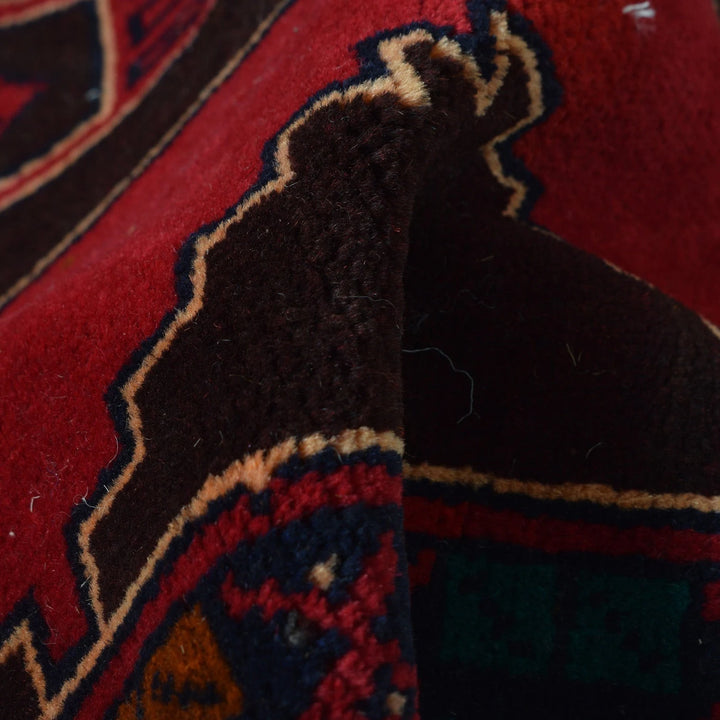 Afghan Baluchi Rug 2' 10" x 4' 10" Hand-Knotted | No. AL40414