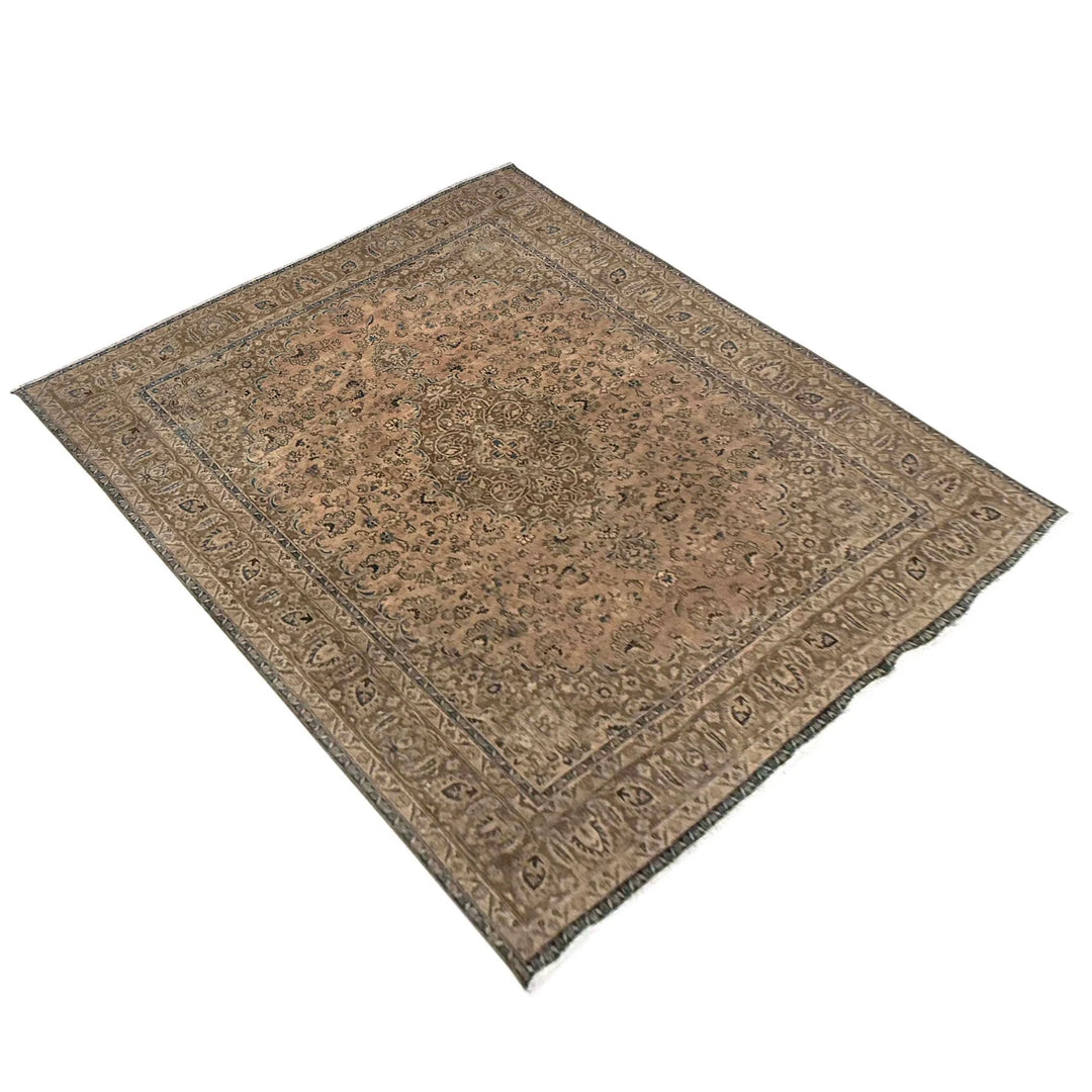 Multicolor Kashan Rug 9' 6" x 12' 3" Hand-Knotted | No. AL40500
