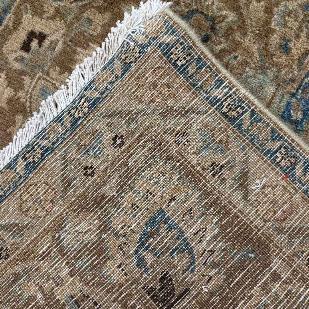 Multicolor Kashan Rug 9' 6" x 12' 3" Hand-Knotted | No. AL40500