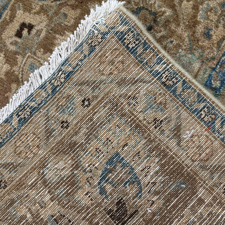 Multicolor Kashan Rug 9' 6" x 12' 3" Hand-Knotted | No. AL40500