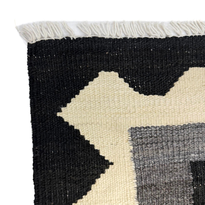 Afghan Vegetable Kilim Rug 5' 7" x 7' 11" Flat-Weave | No. AL406355