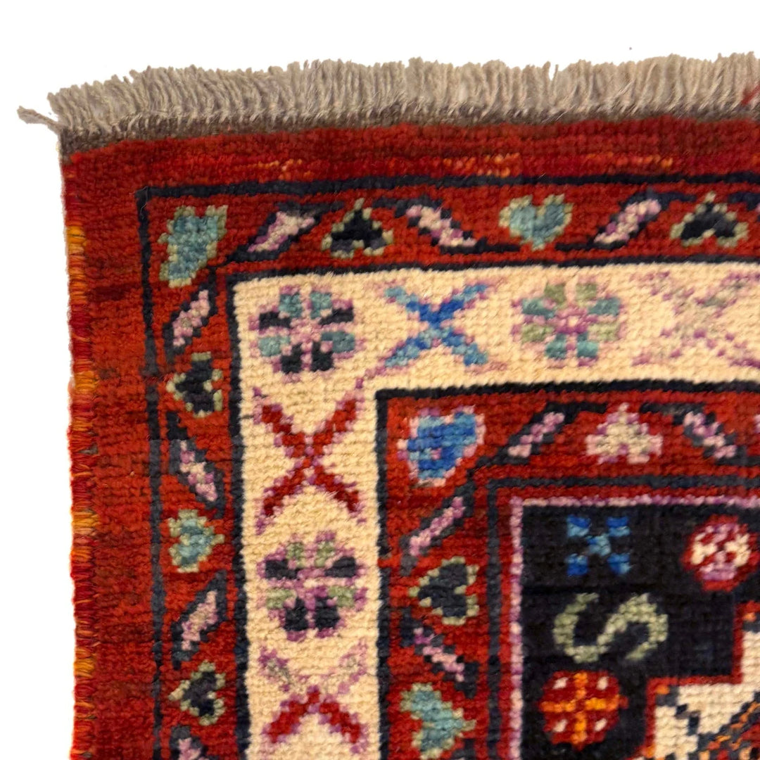 Afghan Shirazi Rug 5' 5" x 7' 5" Hand-Knotted | No. AL40693