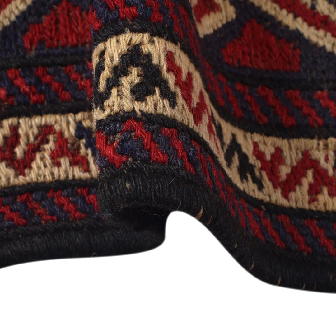 Afghan Kilim Rug 6'4" x 8'7" Flat-Weave | No. AL40885