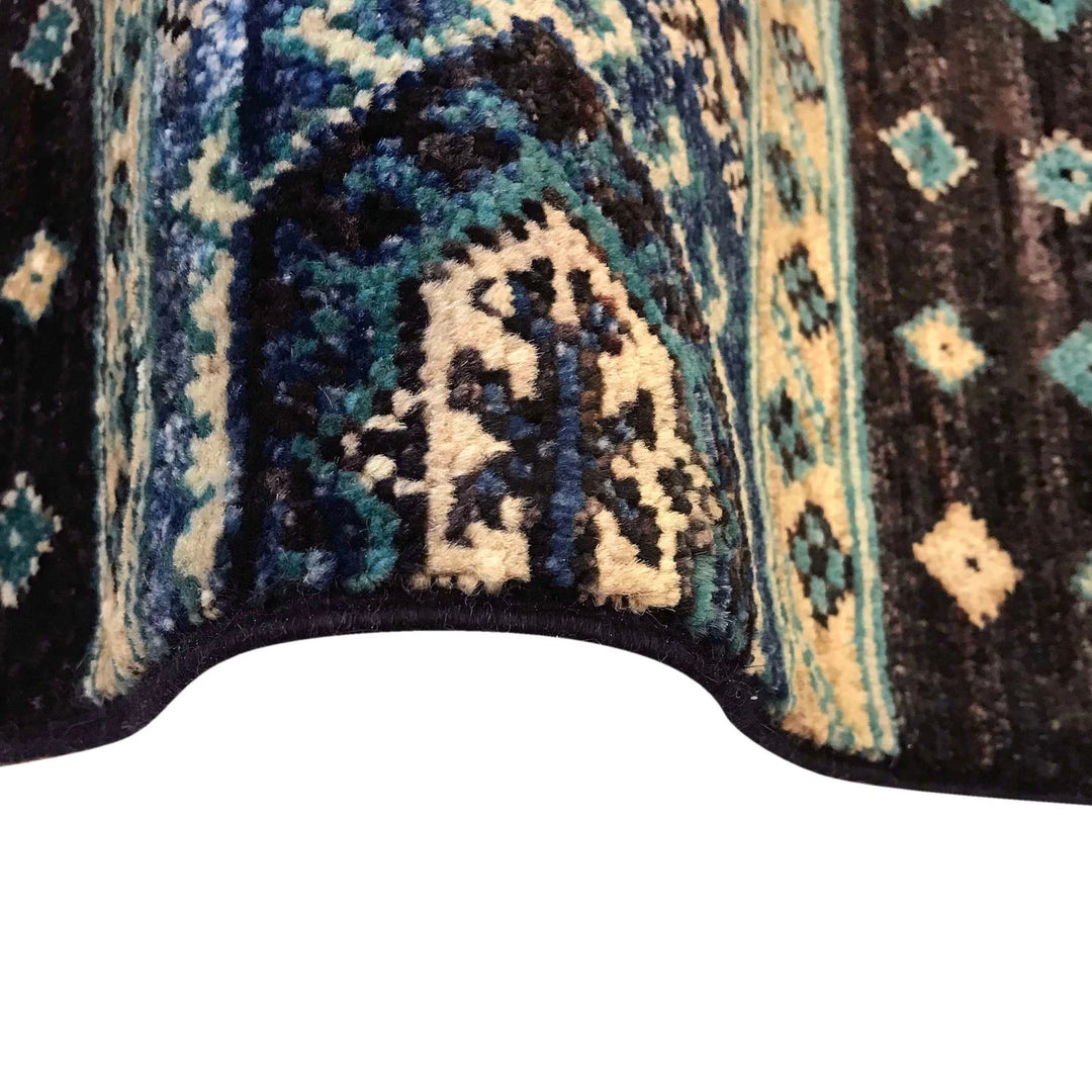 Afghan Gabbeh Rug 5' 7" x 8' 2" Hand-Knotted | No. AL41175