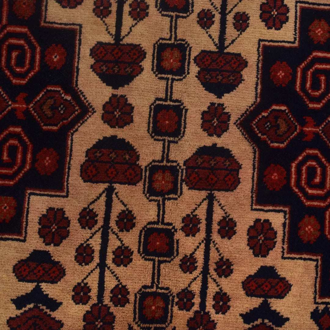 Handwoven Khal Mohammadi Afghan Carpet 6' 6" x 9' 5" - No. AL41271