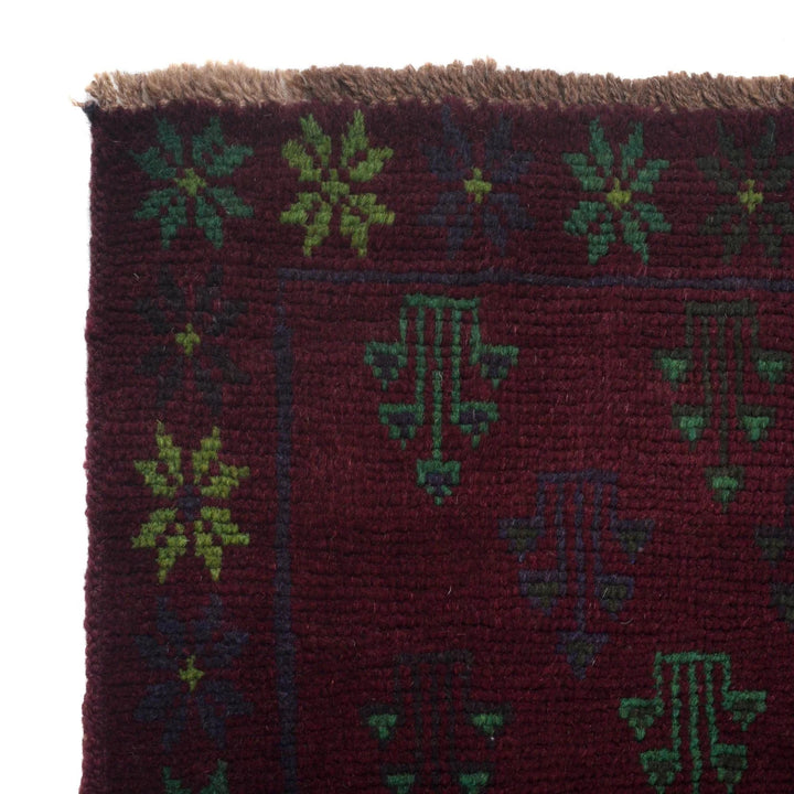 Afghan Baluchi Rug 4' 5" x 6' 4" Hand-Knotted | No. AL41715