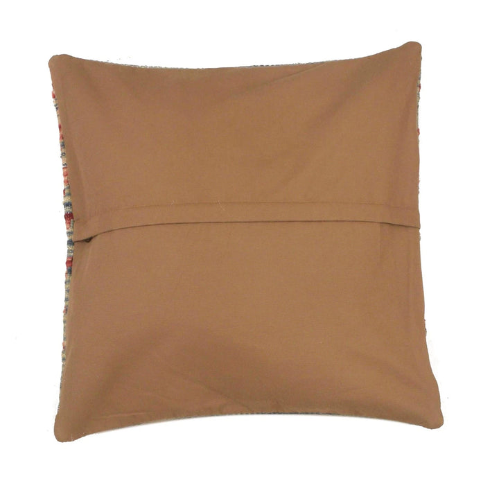 Afghan Kilim Cushion 1' 6" x 1' 6" Flat-Weave | No. AL41794